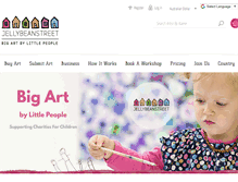Tablet Screenshot of jellybeanstreet.com